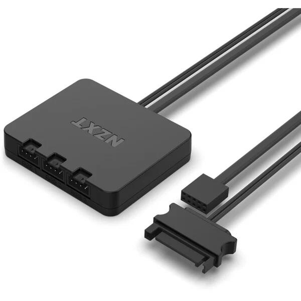 NZXT F120 RGB-Dreierpack - Gehäuselüfter, Schwarz