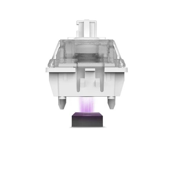 NZXT Function Elite MiniTKL Gaming-Tastatur - Weiß