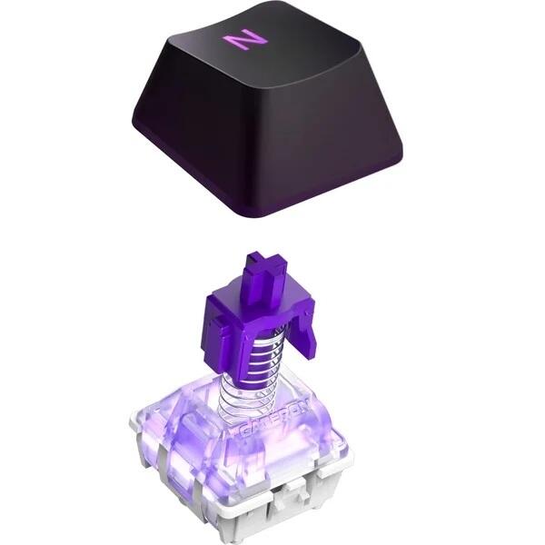 NZXT Function 2 MiniTKL Gaming-Tastatur - Schwarz