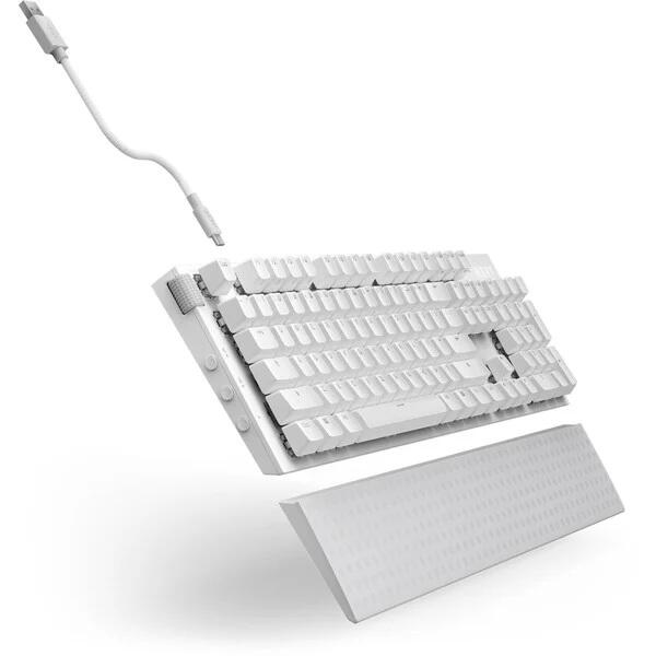 NZXT Function 2 Gaming-Tastatur - Weiß