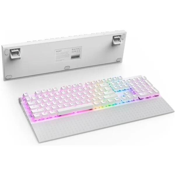 NZXT Function 2 Gaming-Tastatur - Weiß