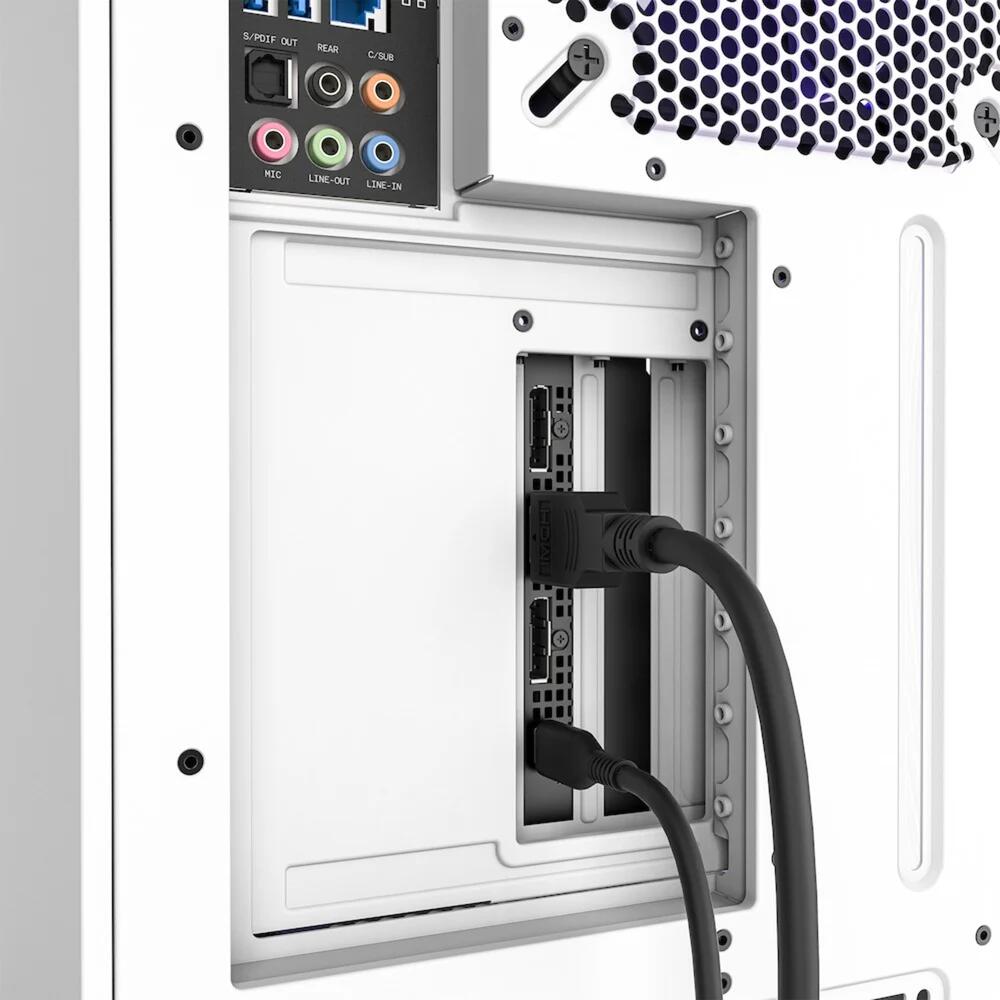NZXT Vertikales GPU Mounting Kit, weiß
