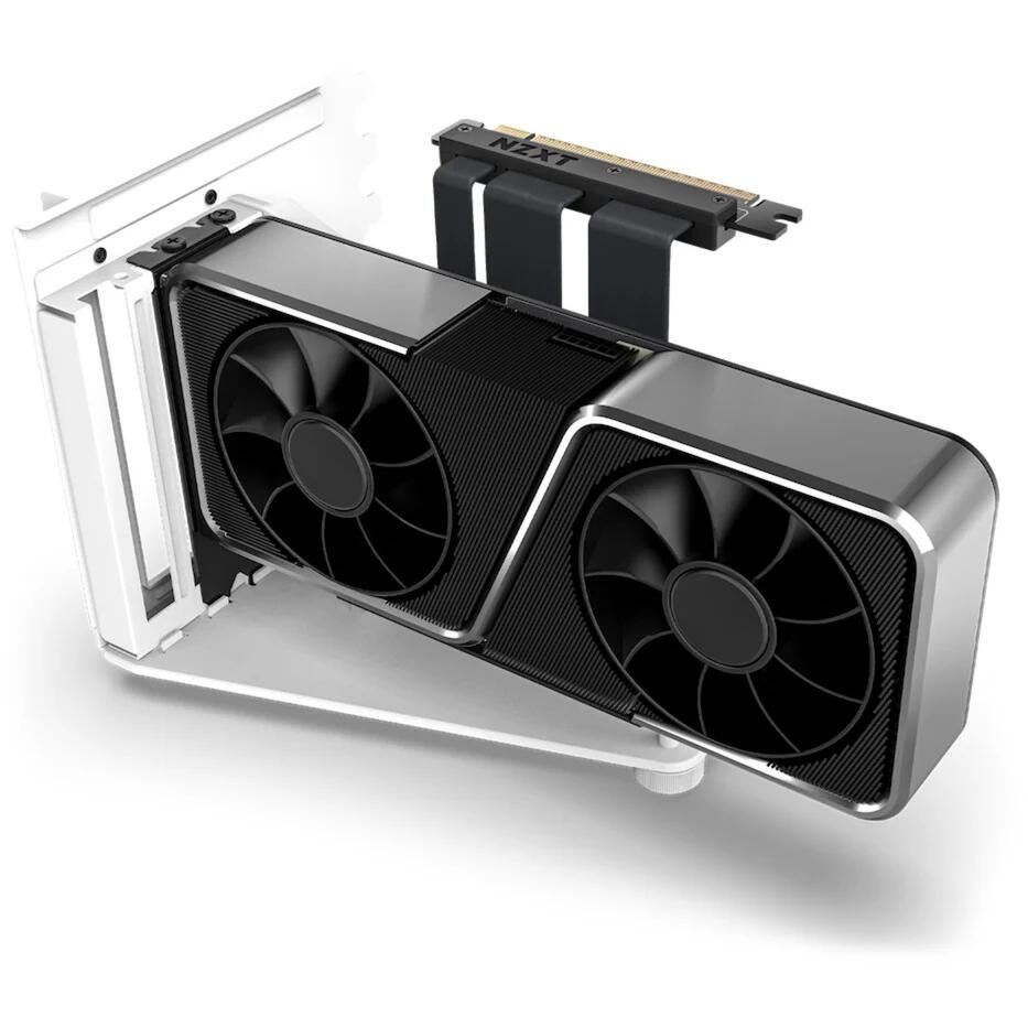 NZXT Vertikales GPU Mounting Kit, weiß