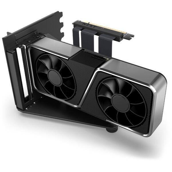 NZXT Vertikales GPU Mounting Kit, schwarz