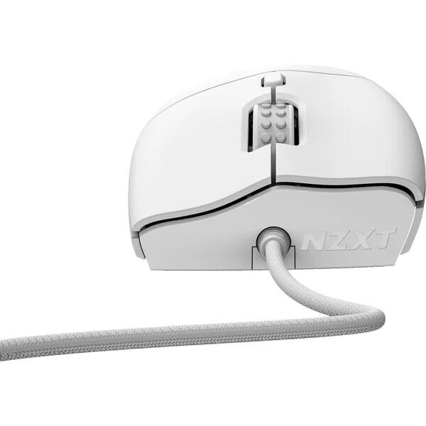 NZXT Lift 2 Ergo Gaming Maus - Weiß