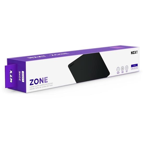 NZXT Zone großes Gaming Mauspad - Schwarz