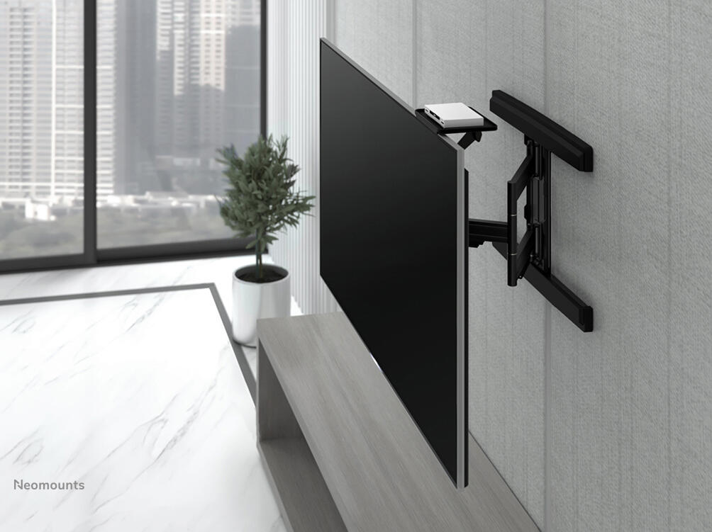 Neomounts AWL28-210BL1 universelle Multimedia-Halterung - Schwarz