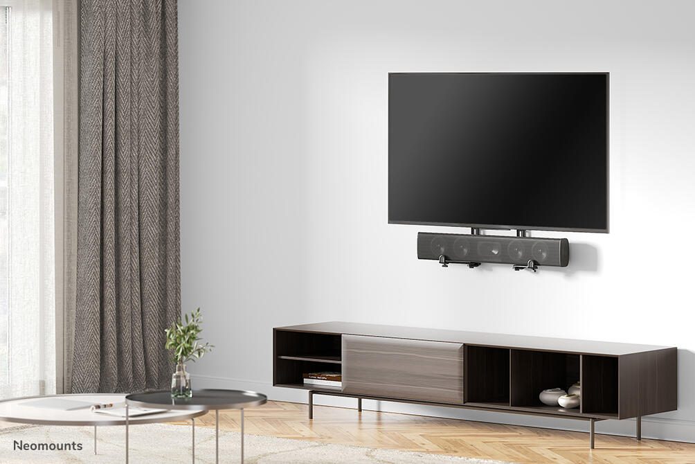 Neomounts AWL29-650BL1 Videobar-/Soundbar-/Lautsprecher-Halterung