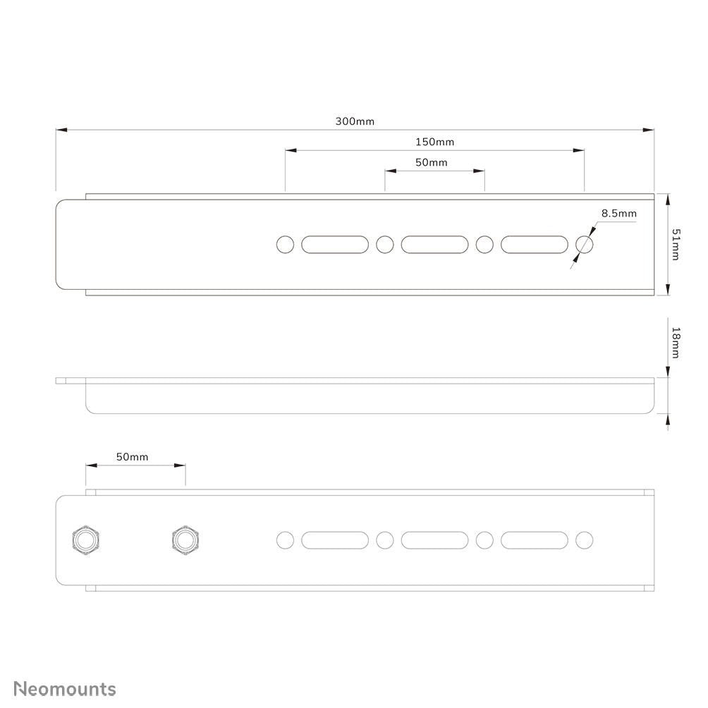 Neomounts AWLS-950BL1