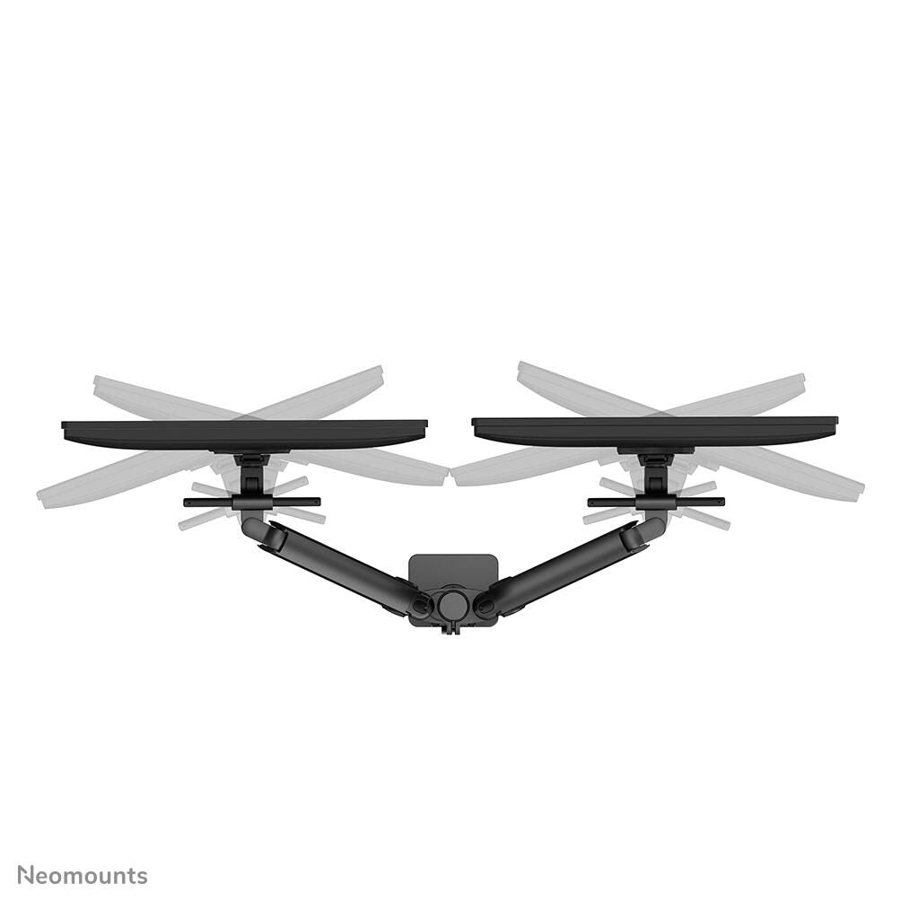 Neomounts DS65S-950BL2 vollbewegliche Tischhalterung für 24-34' Bildschirme - Schwarz