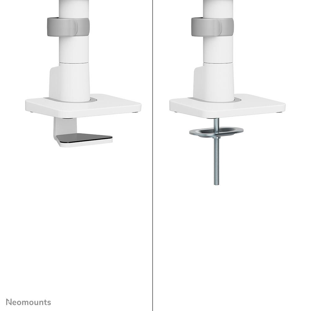 Neomounts DS65S-950WH2 vollbewegliche Tischhalterung für 24-34' Bildschirme - Weiß