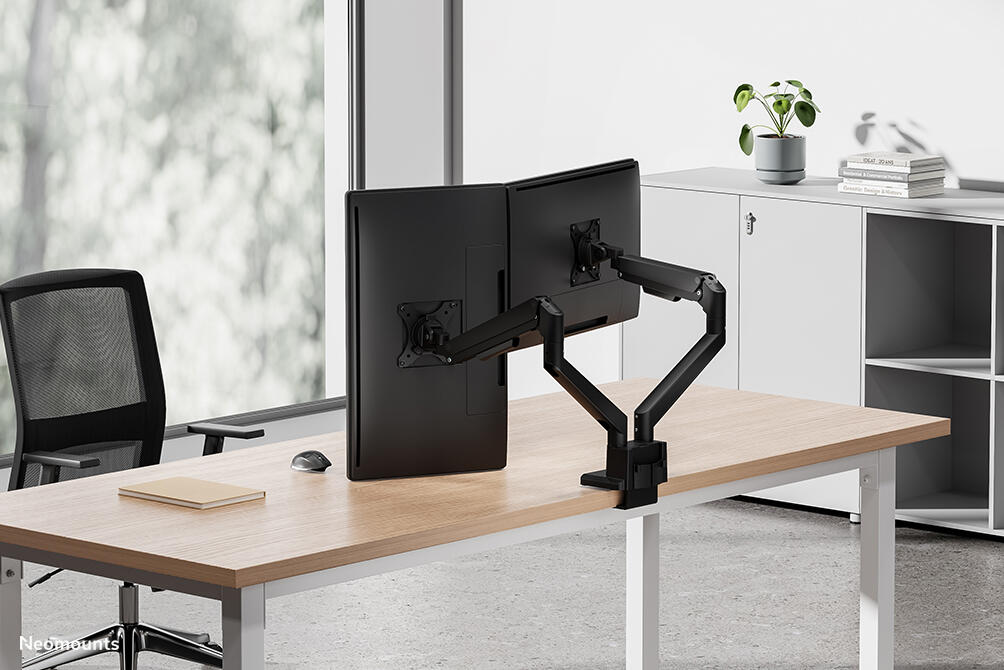 Neomounts DS70-250BL2 vollbewegliche Tischhalterung für 17-32' Bildschirme - Schwarz
