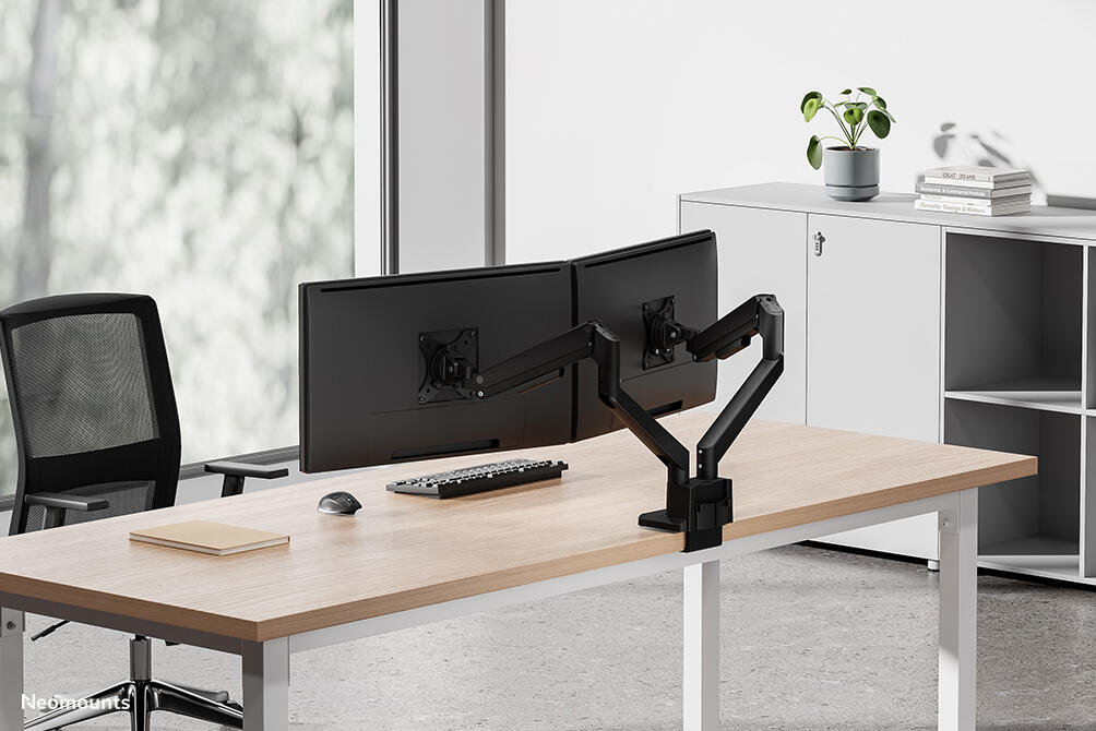 Neomounts DS70-250BL2 vollbewegliche Tischhalterung für 17-32' Bildschirme - Schwarz