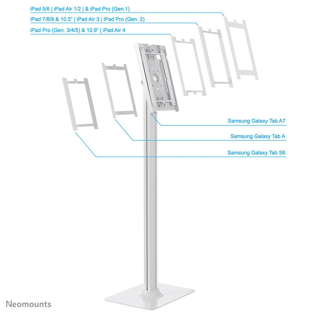 Neomounts FL15-650WH1 Tablet-Bodenständer