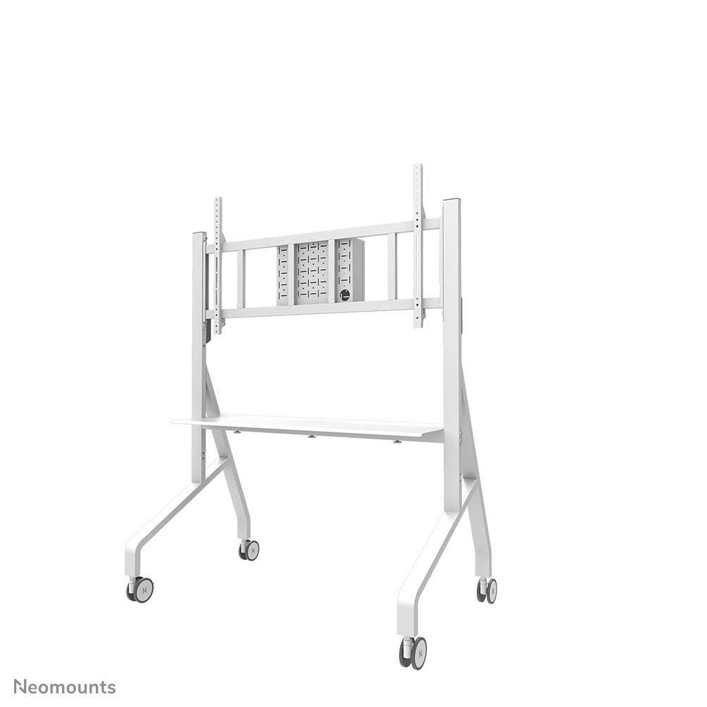Samsung Flip Pro WM75B Flipchart 190,5 cm 75 Zoll + Neomounts FL50-575WH1 MOVE Go XL Rollwagen