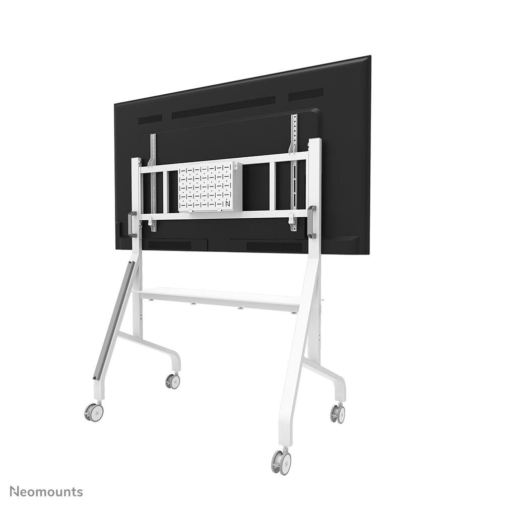 Samsung Flip Pro WM85B Flipchart 215,9 cm 85 Zoll + Neomounts FL50-575WH1 MOVE Go XL Rollwagen