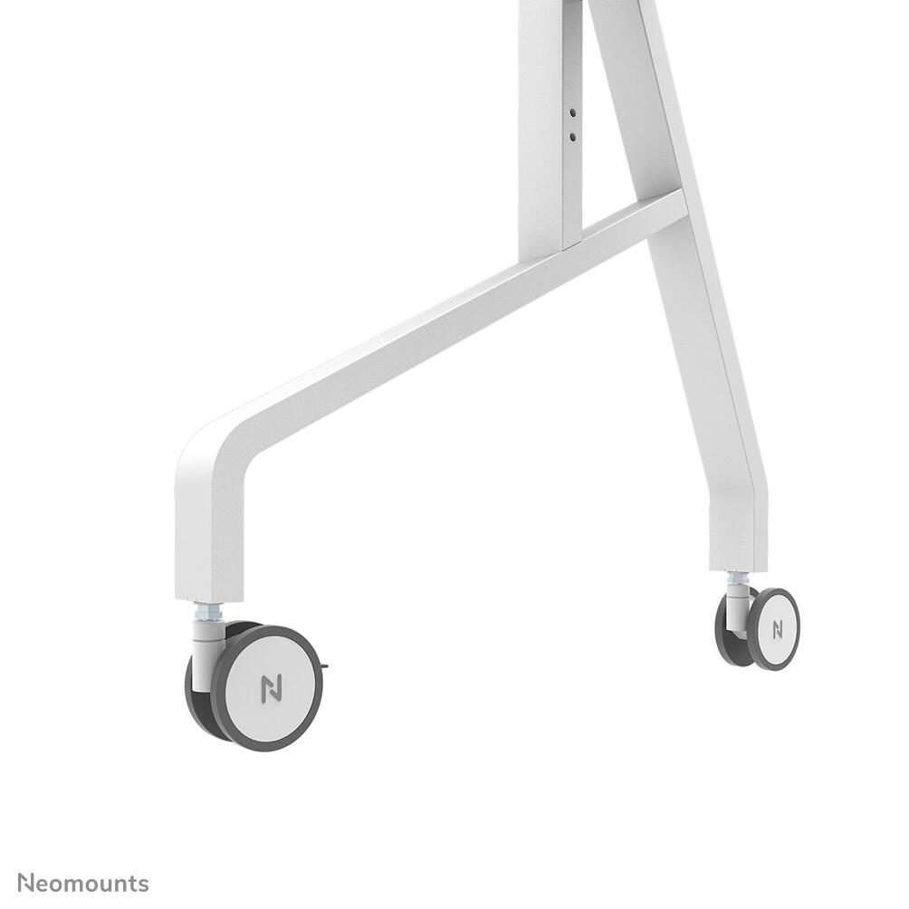 Samsung Flip Pro WM75B Flipchart 190,5 cm 75 Zoll + Neomounts FL50-575WH1 MOVE Go XL Rollwagen