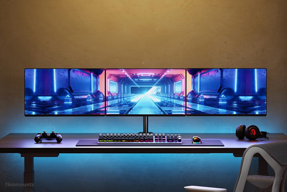 Neomounts FPMA-D550D3BLACK Monitor Tischhalterung