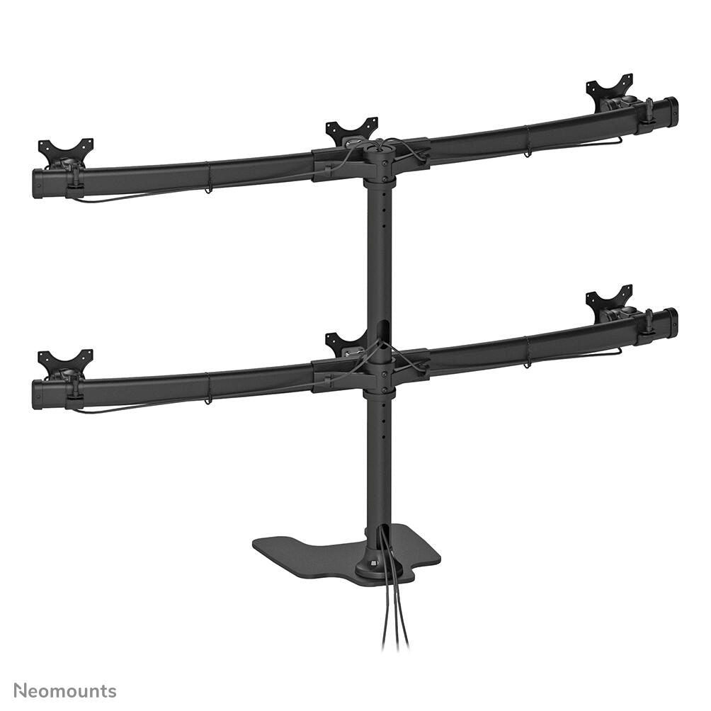 Neomounts FPMA-D700DD6 sechsfach Monitor Tischständer