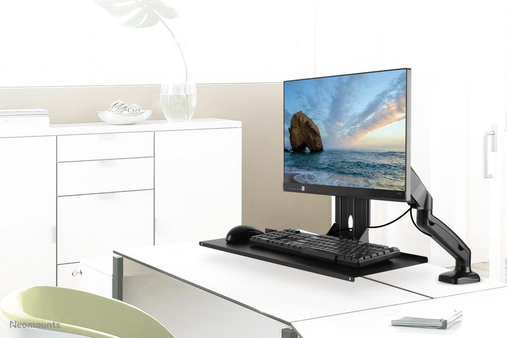 Neomounts KEYB-V200BLACK Tastatur- und Maushalter