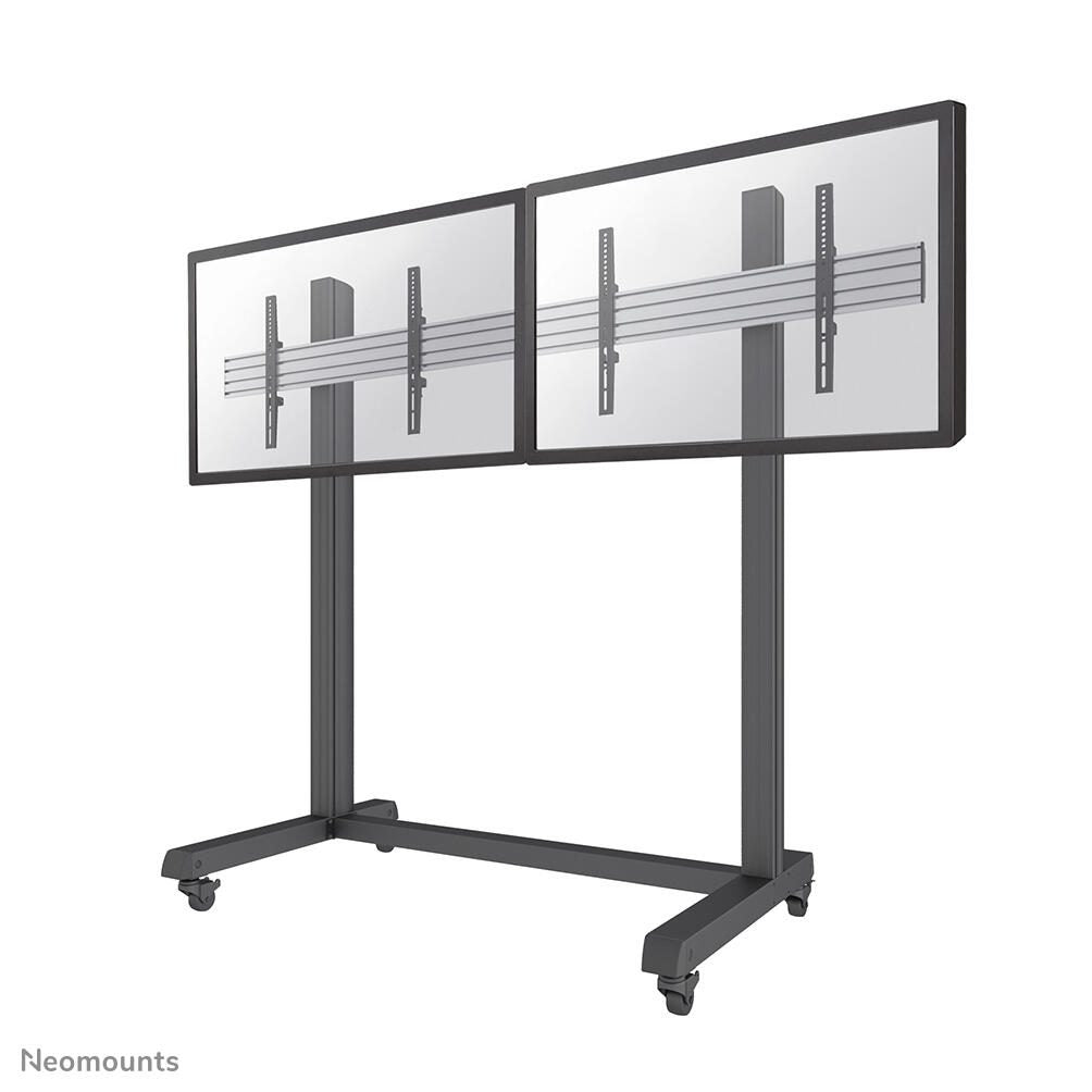Samsung Flip Pro 2x WM55B Flipchart 138,7 cm 55 Zoll inkl. Neomounts Pro NMPRO-M21 Dual Rollwagen