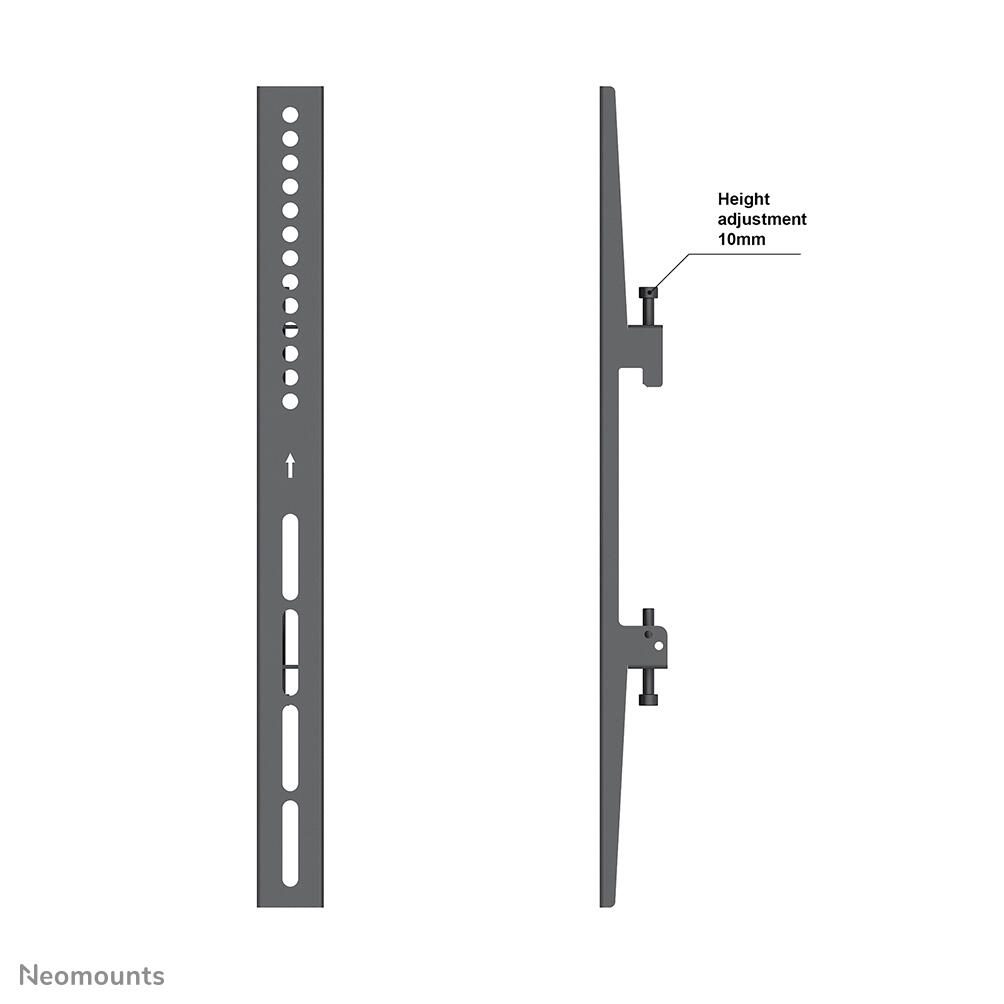 Samsung Flip Pro 2x WM55B Flipchart 138,7 cm 55 Zoll inkl. Neomounts Pro NMPRO-M21 Dual Rollwagen