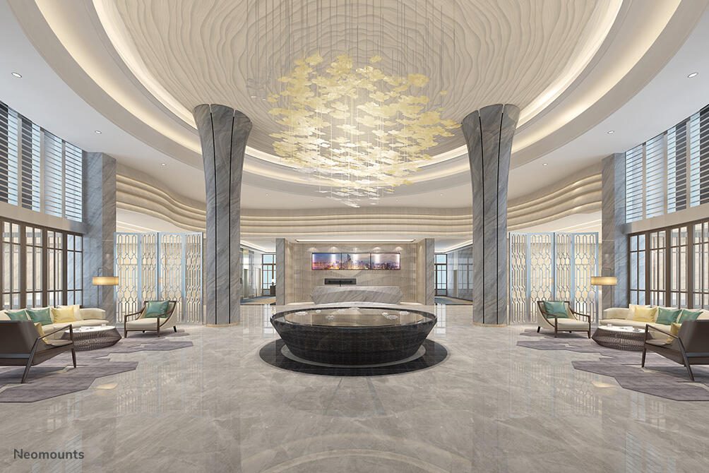 Neomounts NMPRO-WMB3 dreifach Menuboard Wandhalterung