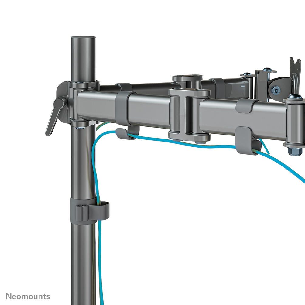 Neomounts NM-D135DSILVER Monitor Tischhalterung