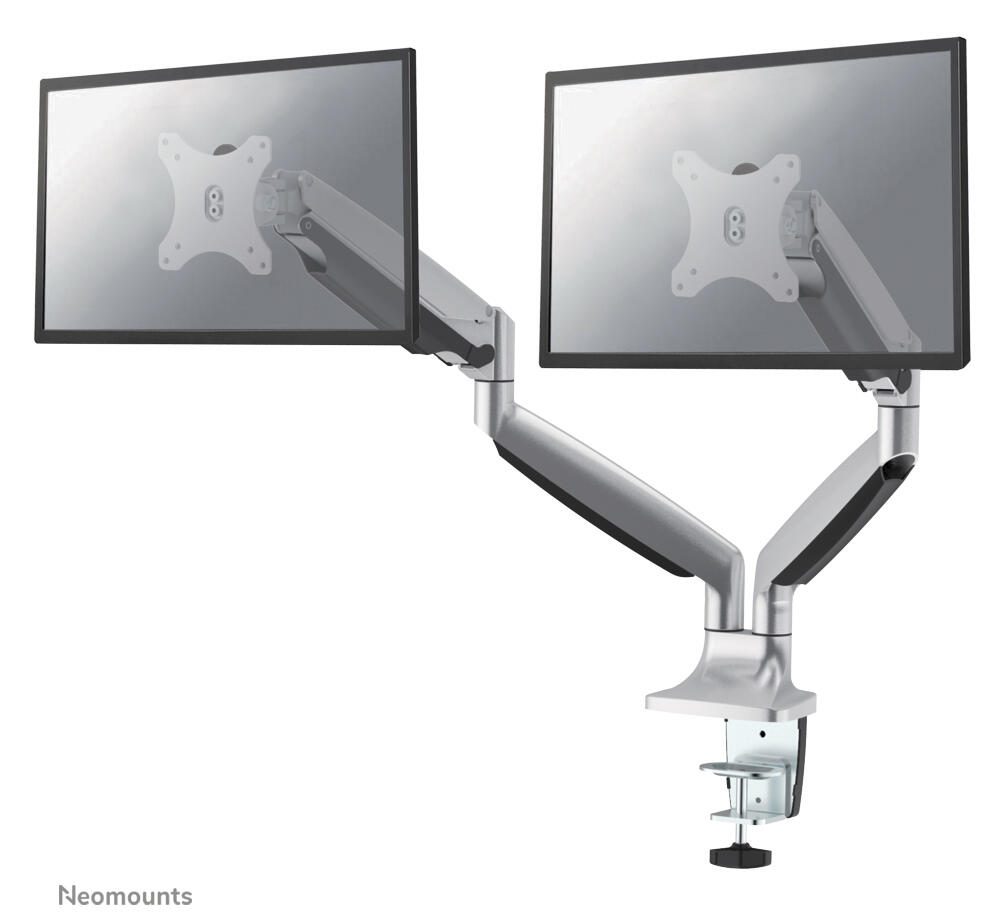 Neomounts NM-D750DSILVER Monitor Tischhalterung