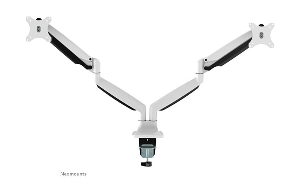 Neomounts NM-D750DWHITE dual Monitor Tischhalterung