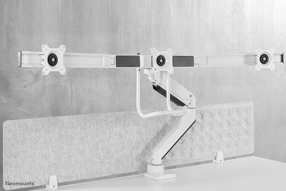 Neomounts NM-D775DX3WHITE Monitor Tischhalterung