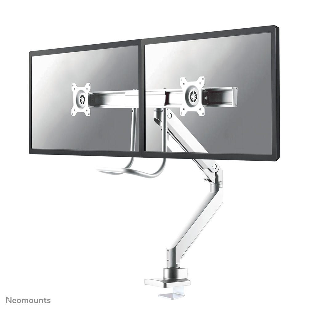 Neomounts NM-D775DXWHITE Dual Monitor Tischhalterung