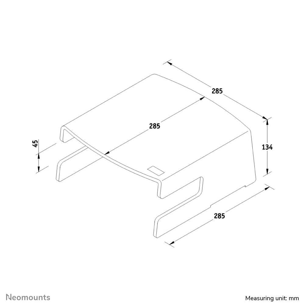 Neomounts NSMONITOR50 Monitor-/Laptop-Erhöhung