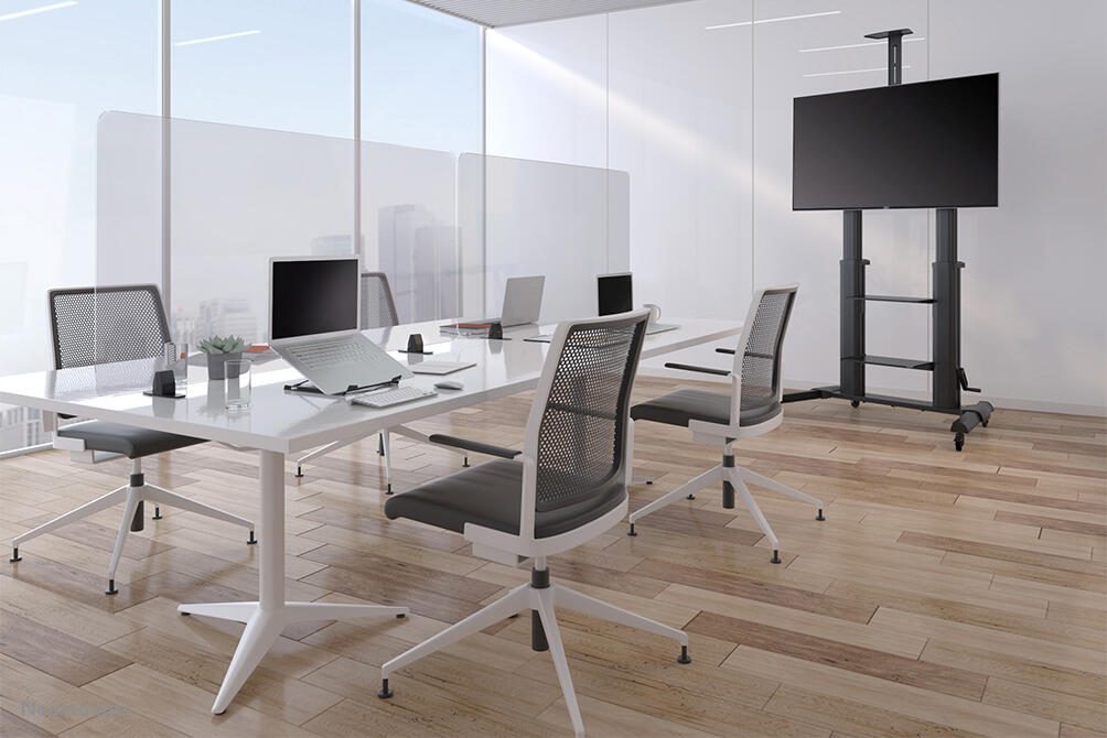 Neomounts NS-CLMPSTANDBLACK Standfuß mit Klemme 2 Stk.