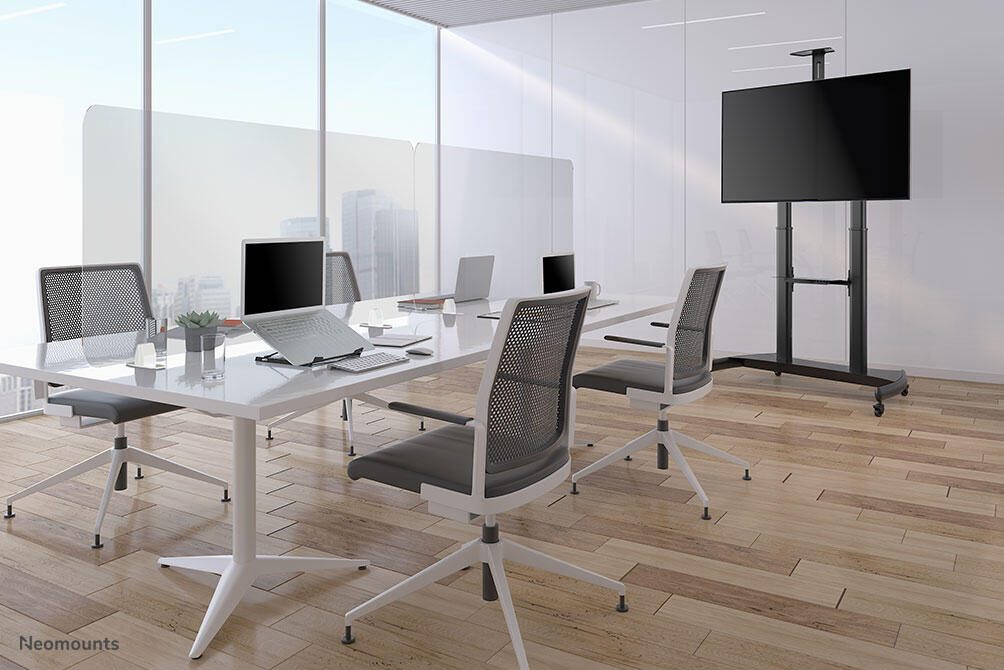 Neomounts NS-CLMPSTANDWHITE Standfuß mit Klemme 2 Stk