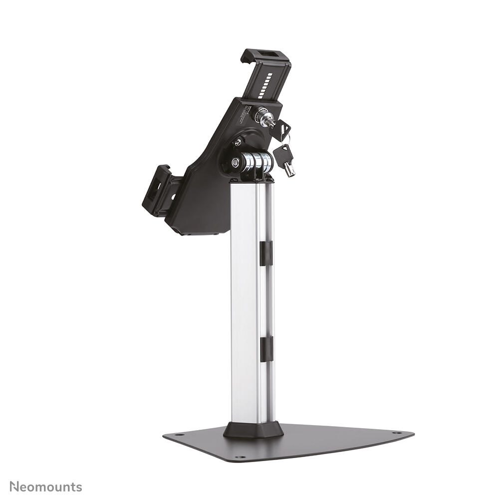 Neomounts Tablet-Ständer TABLET-D150SILVER für die meisten 7.9'-10.5' Tablets, abschließbar - Silber