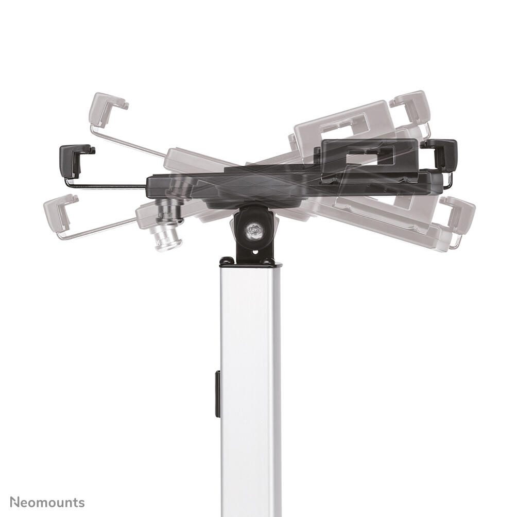 Neomounts Tablet-Ständer TABLET-D150SILVER für die meisten 7.9'-10.5' Tablets, abschließbar - Silber