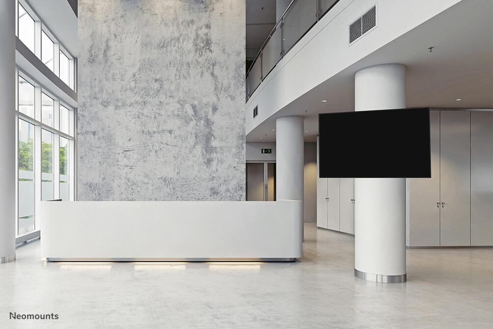 Neomounts WL30S-910BL16 feste Säulenhalterung für 40-75' Bildschirme - Schwarz