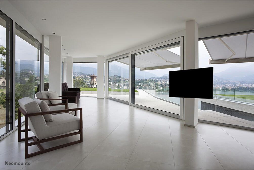 Neomounts WL30S-910BL16 feste Säulenhalterung für 40-75' Bildschirme - Schwarz