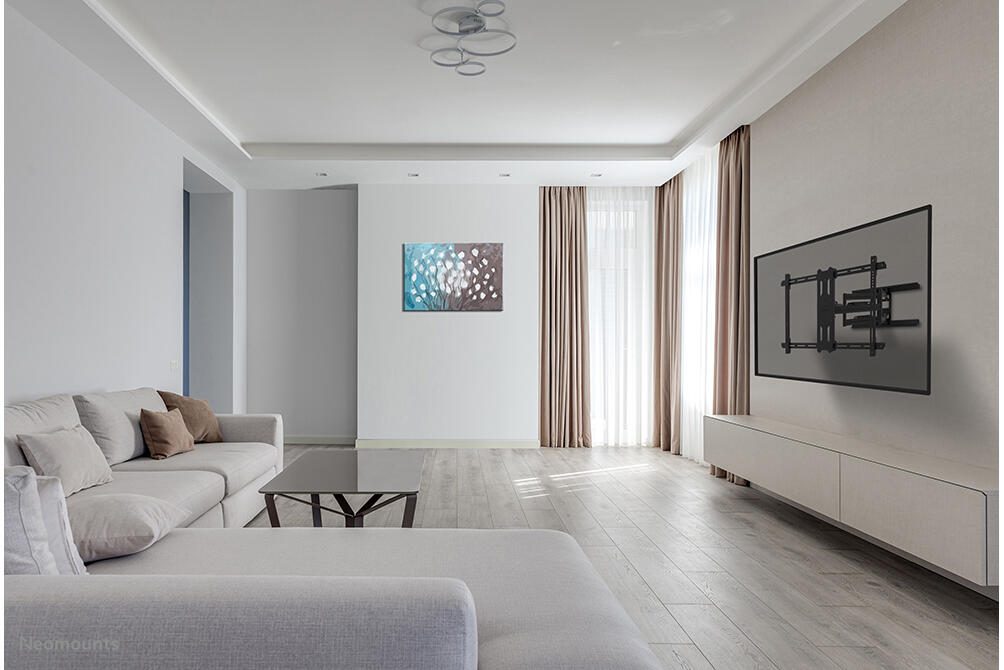 Neomounts WL40S-850BL18 voll bewegliche Wandhalterung für 43-86' Bildschirme - Schwarz