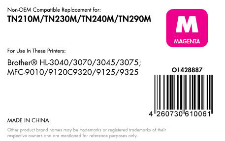 OFFICE-Partner Premium Toner - alternativ zu Brother TN-230M - magenta