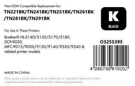 OFFICE-Partner Premium Toner - alternativ zu Brother TN-241BK - schwarz