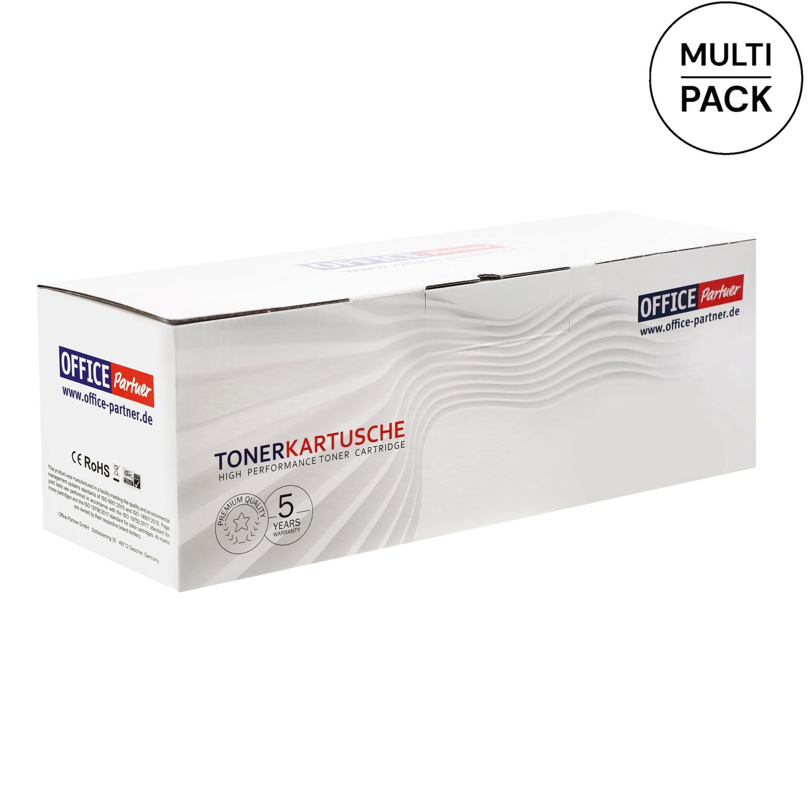 OFFICE-Partner Premium Toner - alternativ zu Brother TN-241 - 4er Multipack