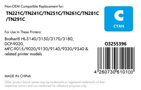 OFFICE-Partner Premium Toner - alternativ zu Brother TN-241C - cyan