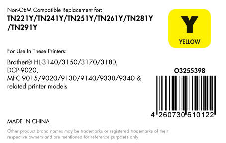 OFFICE-Partner Premium Toner - alternativ zu Brother TN-241Y - gelb