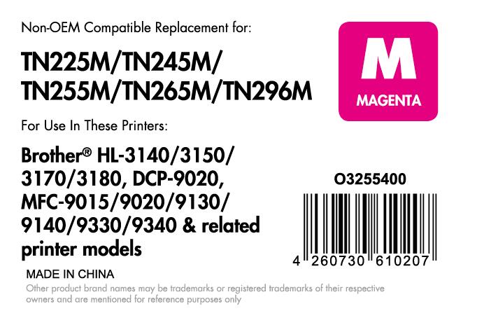 OFFICE-Partner Premium Toner - alternativ zu Brother TN-245M - magenta