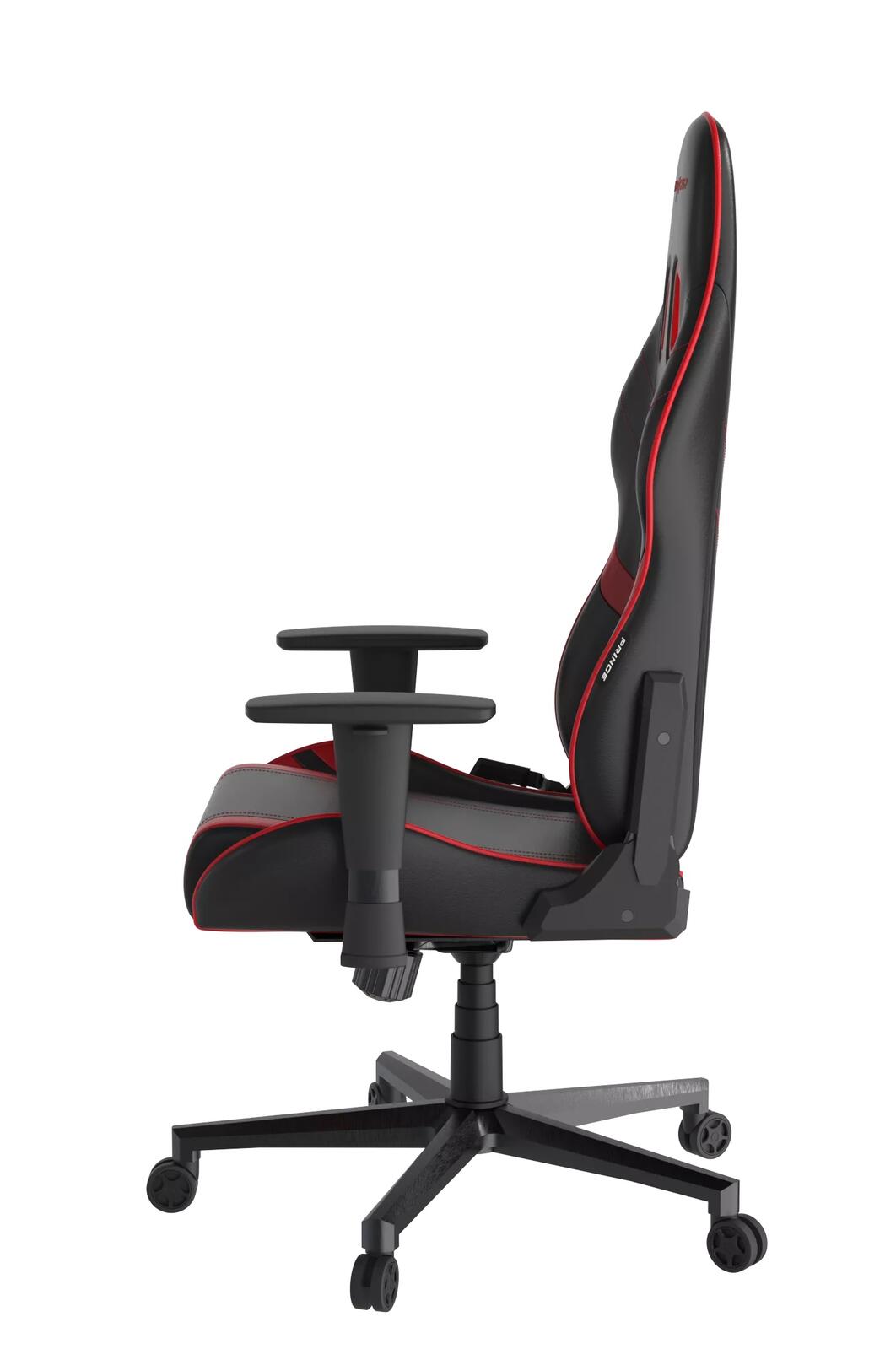 DXRacer Prince Serie OH-PM88-NR Gaming-Stuhl - Regular / L - PVC Kunstleder - schwarz/rot