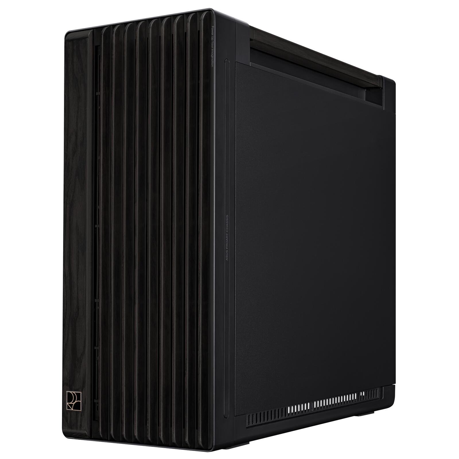 ASUS ProArt PA602 Wood Edition Tempered Glass E-ATX PC Gehäuse, schwarz