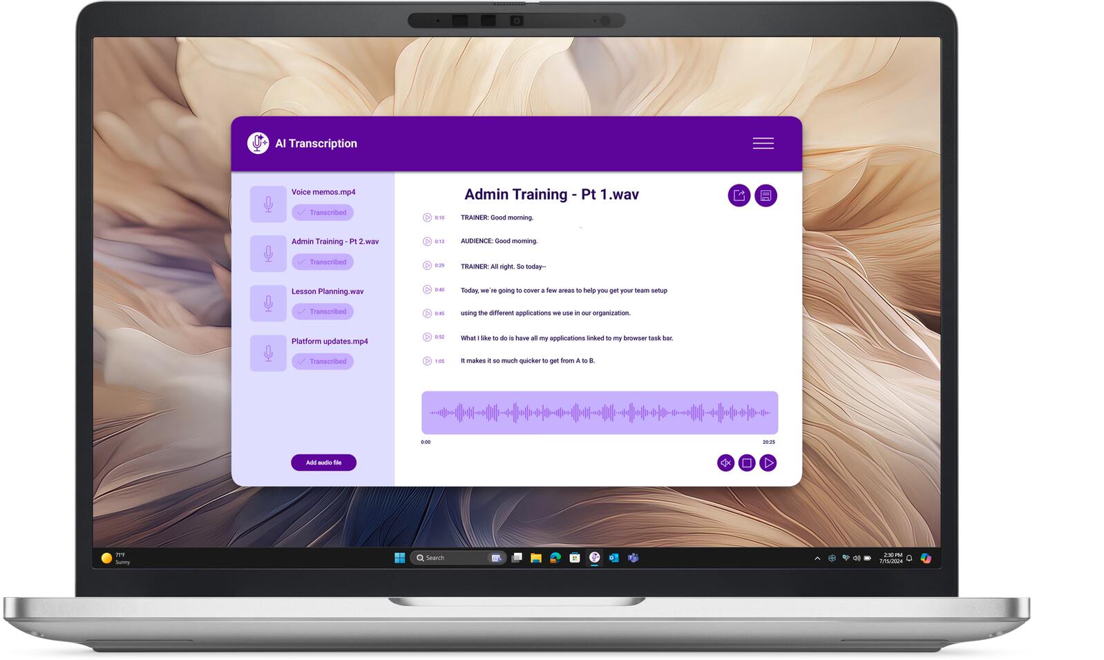 Dell Pro PB13250 Intel Core Ultra 7 268V Notebook 33,8 cm (13,3')