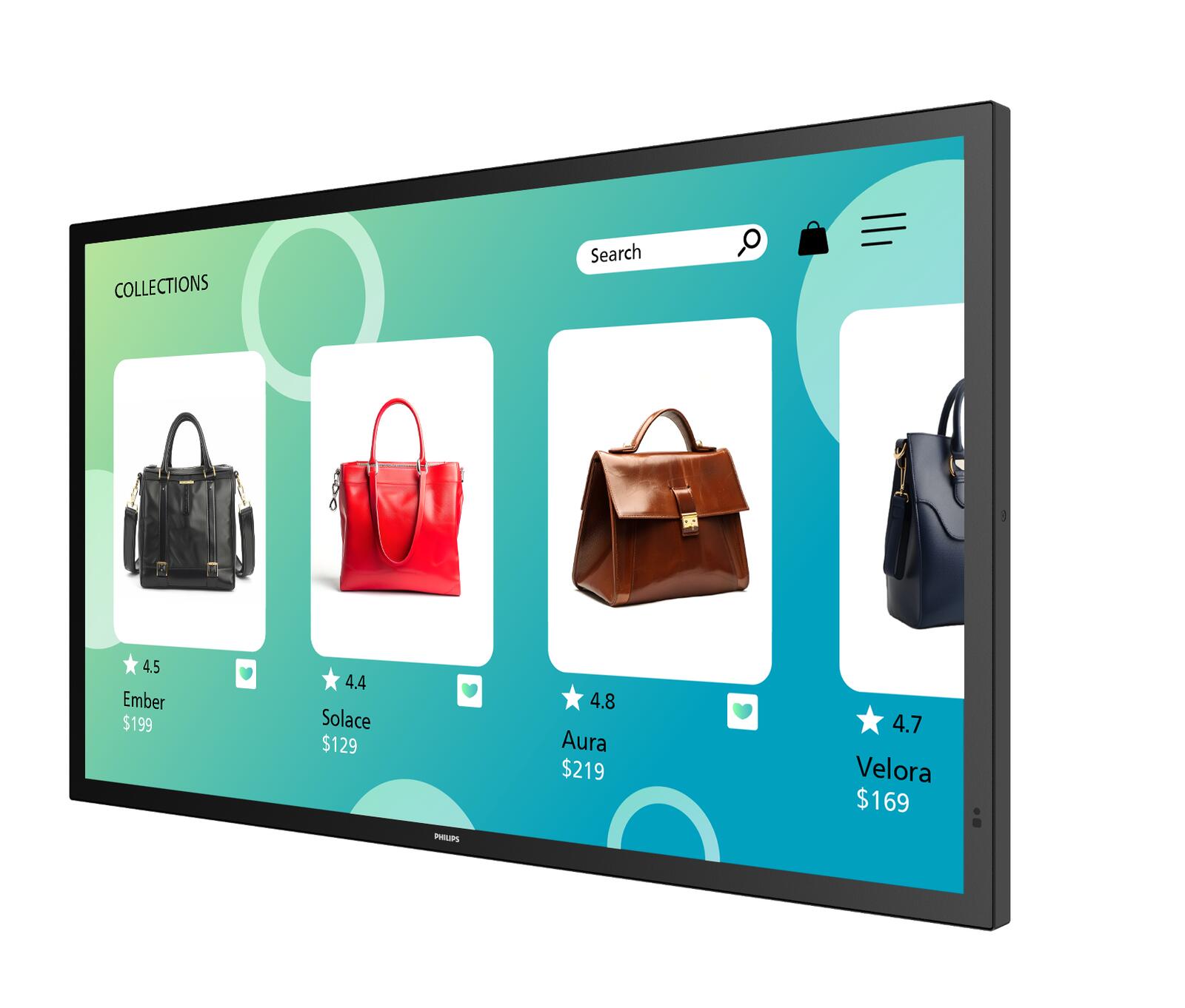 Philips 43BDL3751T Signage Touch Display 108 cm 42,5 Zoll